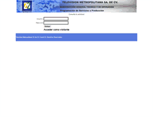Tablet Screenshot of programa.canal22.org.mx